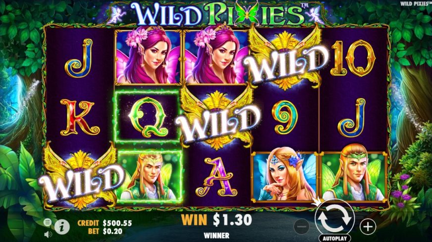 Wild Pixies slot screen 3