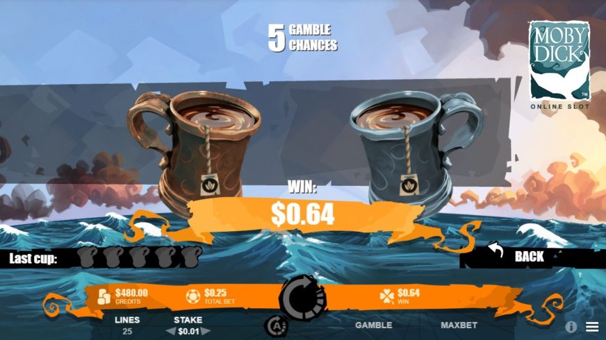 Moby Dick slot screen 2