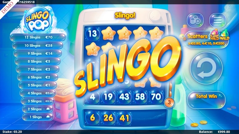 Slingo Pop Arcade slot screen 4