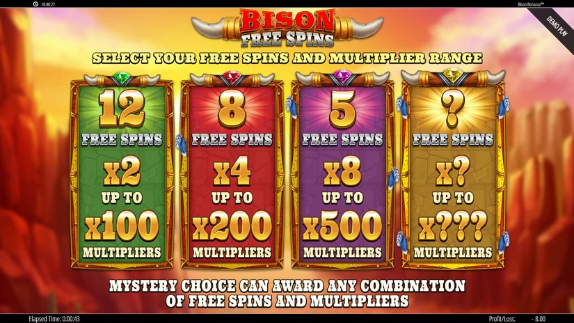 Bison Bonanza slot screen 4