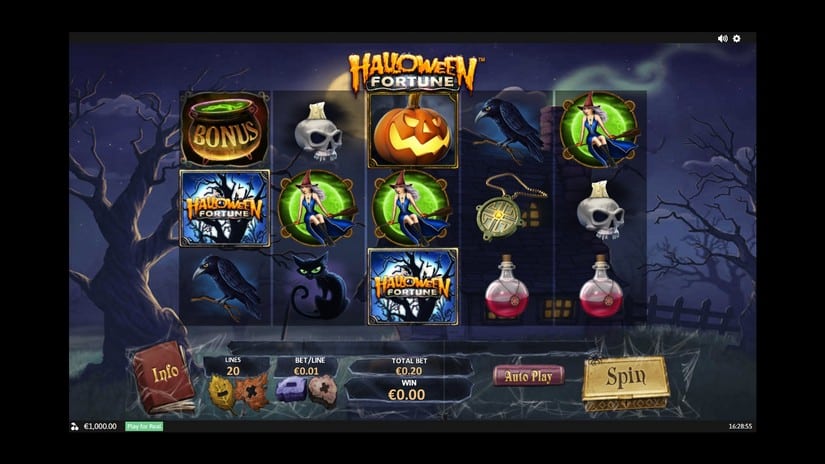 Halloween Fortune slot screen 3