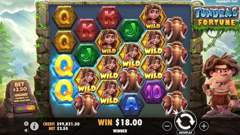 Tundra’s Fortune slot screen 4