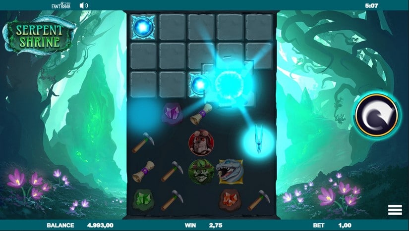 Serpent Shrine slot screen 2