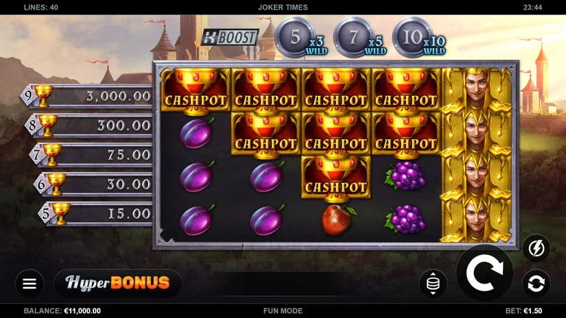 Joker Times slot screen 1