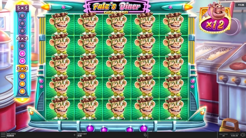 Fatz’s Diner slot screen 7