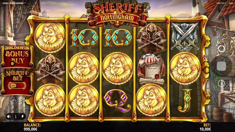Sheriff of Nottingham 2 slot screen 4