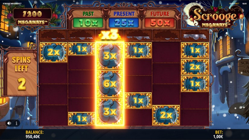 Scrooge Megaways slot screen 5