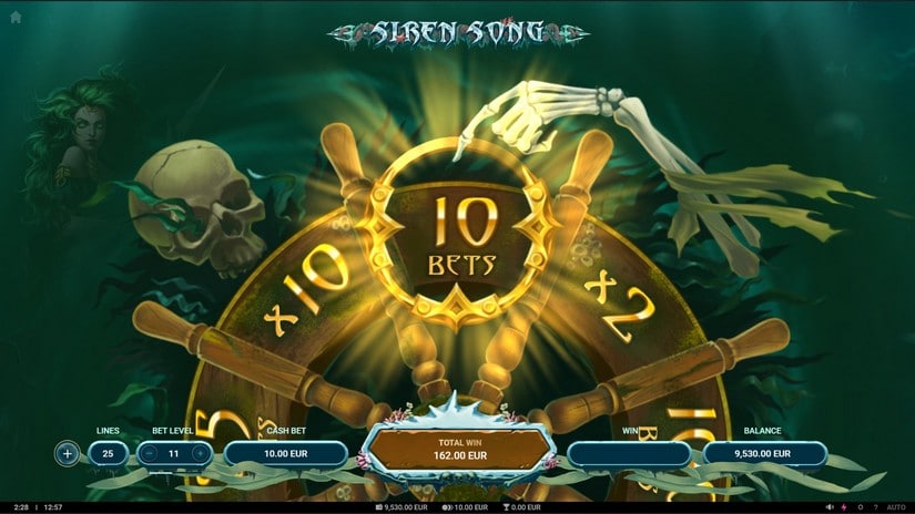 Siren Song slot screen 5
