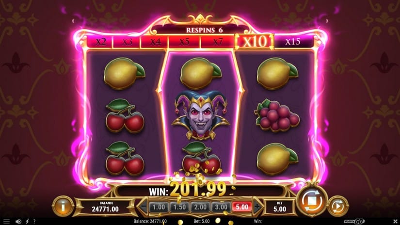 Count Jokula slot screen 6