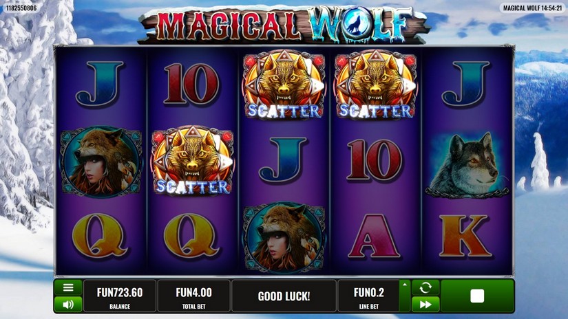 Magical Wolf slot screen 4