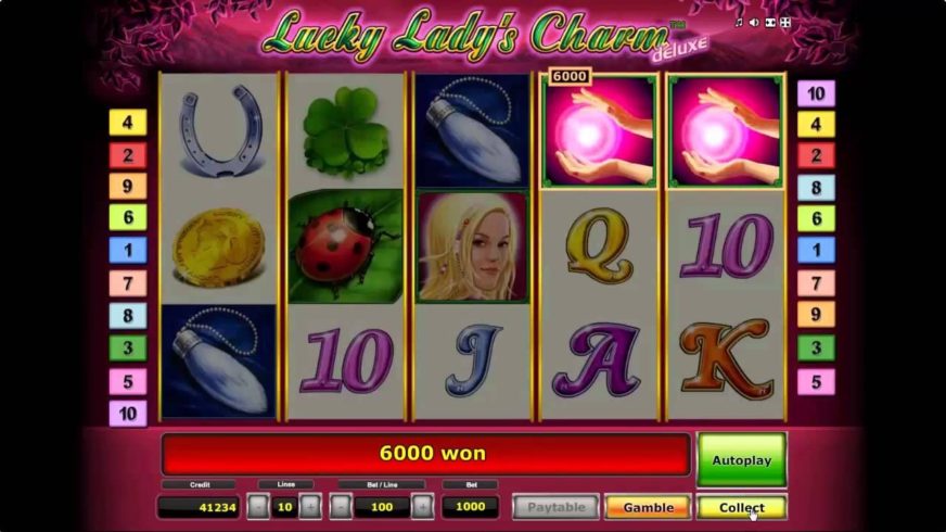 Lucky Lady’s Charm Deluxe slot screen 1
