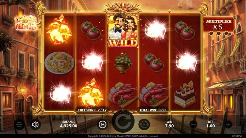 Dolce Far Niente slot screen 5