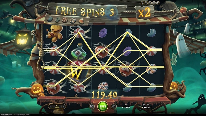 Don’t Eat the Candy slot screen 9