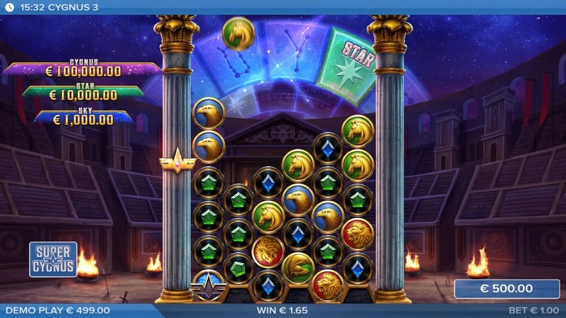 Cygnus 3 slot screen 2