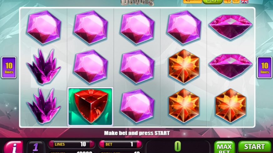 Jewels slot screen 1