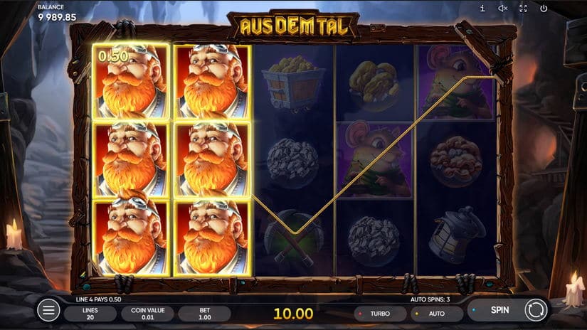Aus Dem Tal slot screen 3