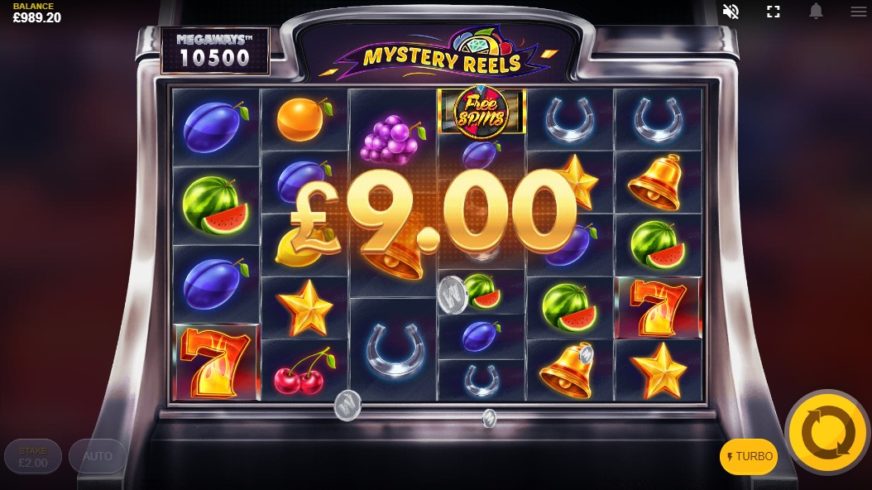 Mystery Reels Megaways slot screen 2