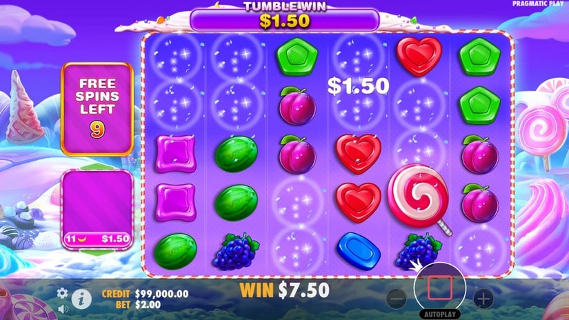 Sweet Bonanza 1000 slot screen 4