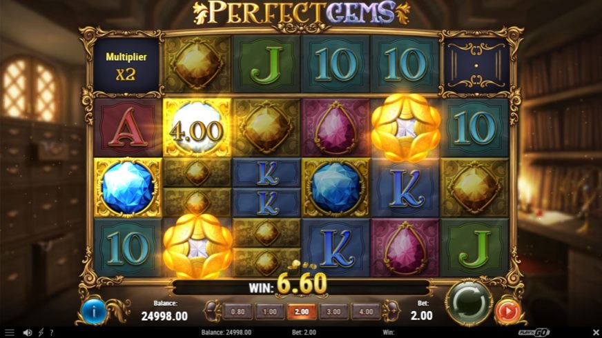 Perfect Gems slot screen 2