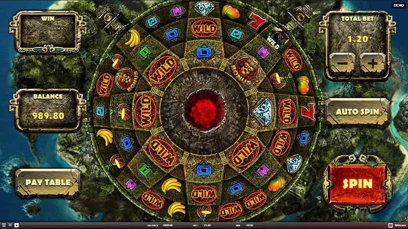 Wildcano with Orbital Reels slot screen 2