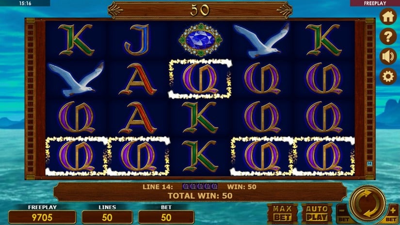 Flying Dutchman slot screen 2