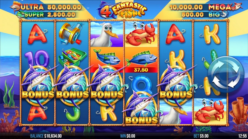 4 Fantastic Fish slot screen 4