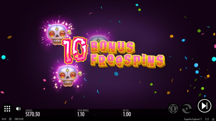 Esqueleto Explosivo 2 slot screen 5