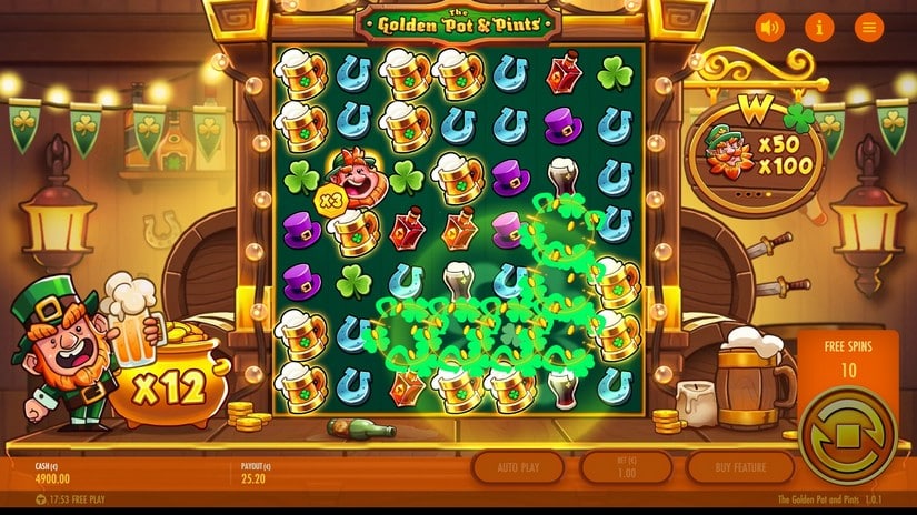 The Golden Pot & Pints slot screen 4