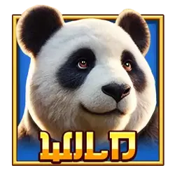 Wild Symbol of Bamboo Bear Deluxe Slot