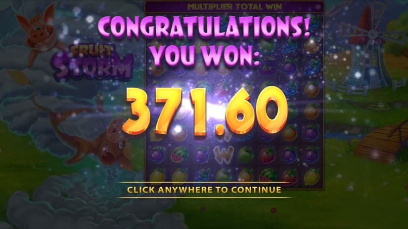 Fruit Storm slot screen 6