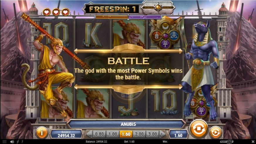 Divine Showdown slot screen 6