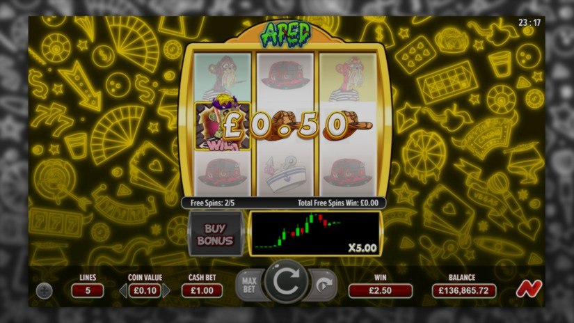 Aped slot screen 1