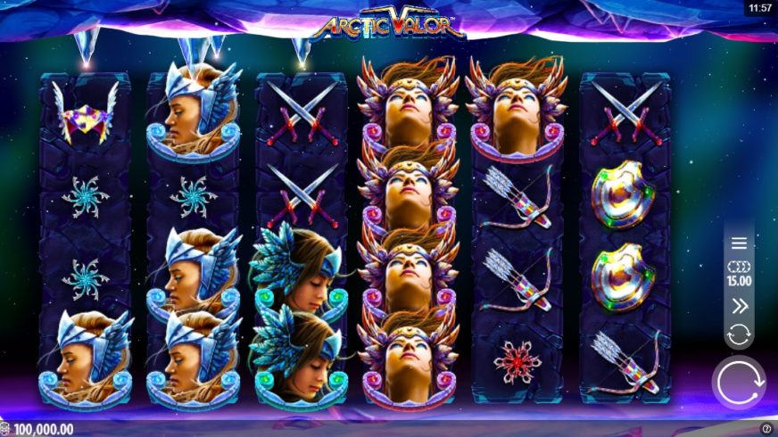 Arctic Valor slot screen 1