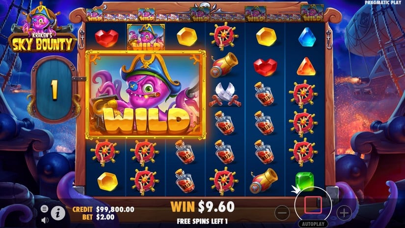 Sky Bounty slot screen 5