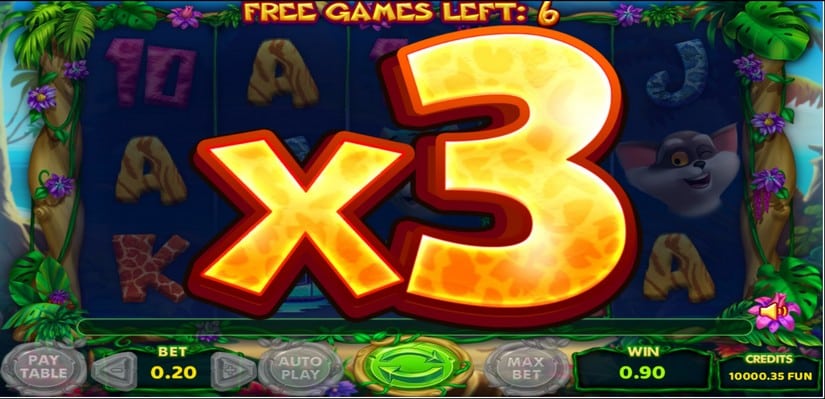 Jungle Beats slot screen 4