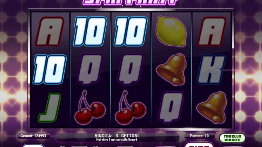 Spin Party slot screen 1