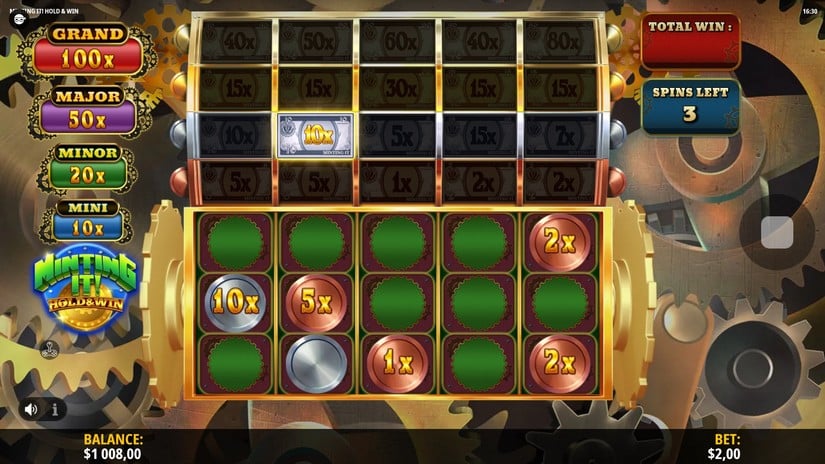 Minting It! Hold & Win slot screen 5