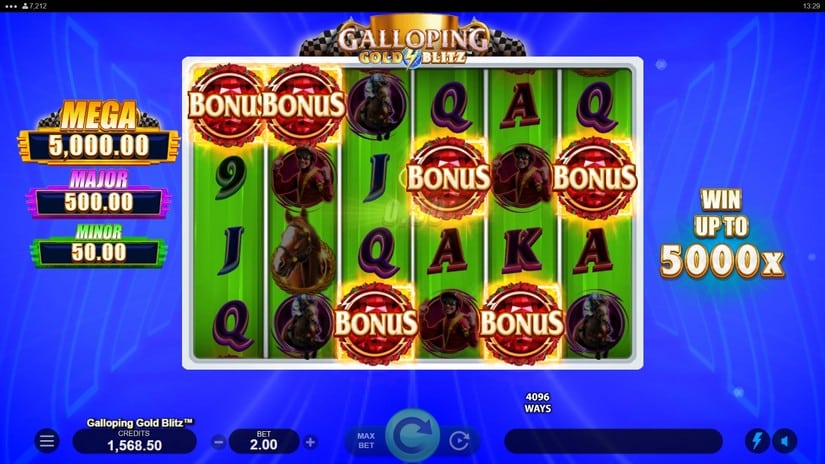 Galloping Gold Blitz slot screen 3