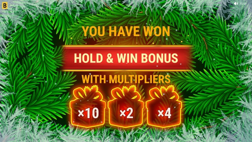 Hot Chilli Bells 100 Xmas slot screen 3