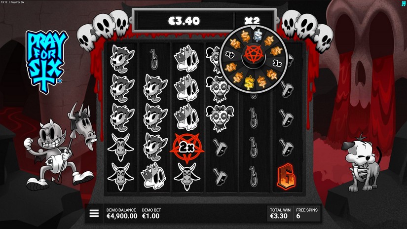 Pray for Six slot screen 5