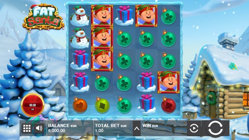 Fat Santa slot screen 1