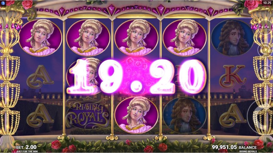 Rising Royals slot screen 4