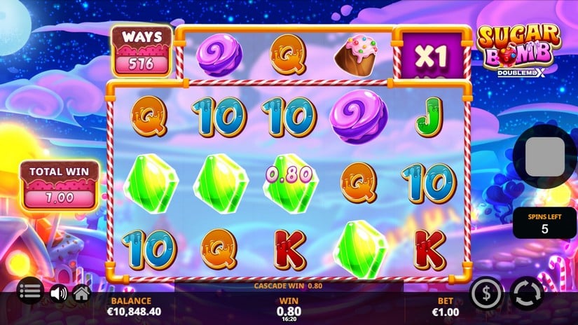 Sugar Bomb DoubleMax slot screen 5