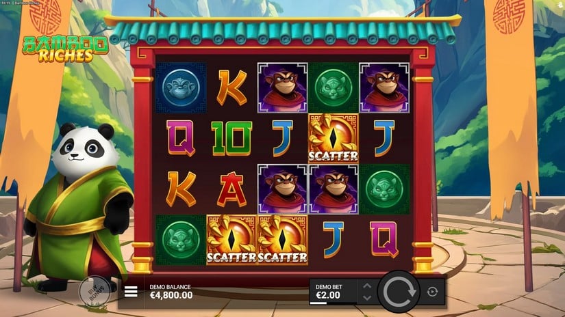 Bamboo Riches slot screen 3