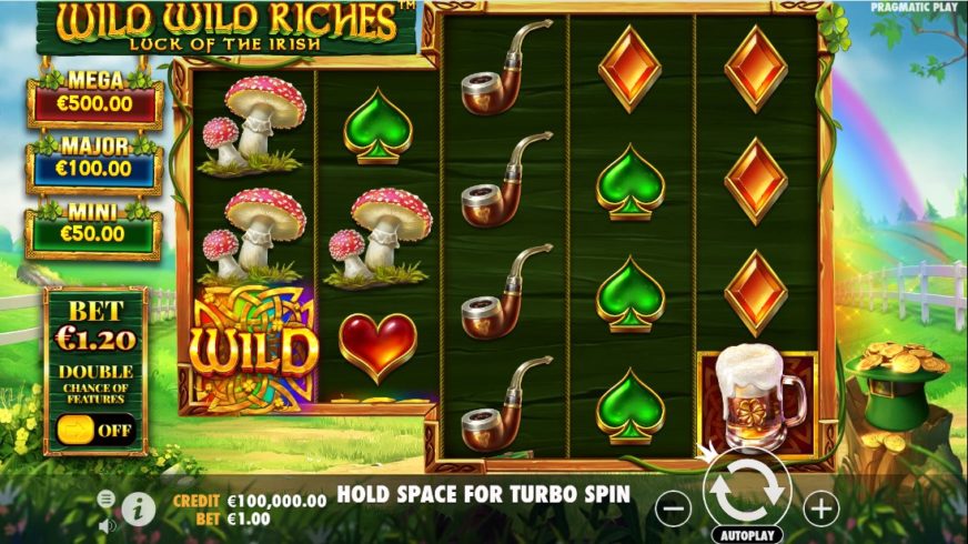Wild Wild Riches slot screen 1