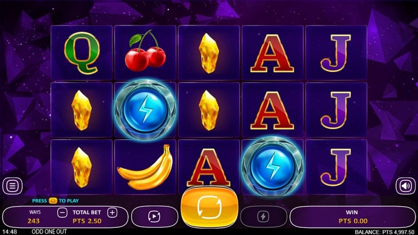 Odd One Out slot screen 1