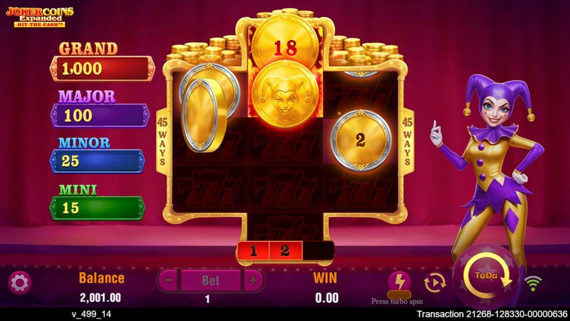 Joker Coins Expanded slot screen 4