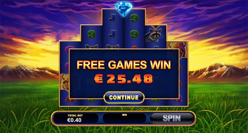 Buffalo Blitz II slot screen 4