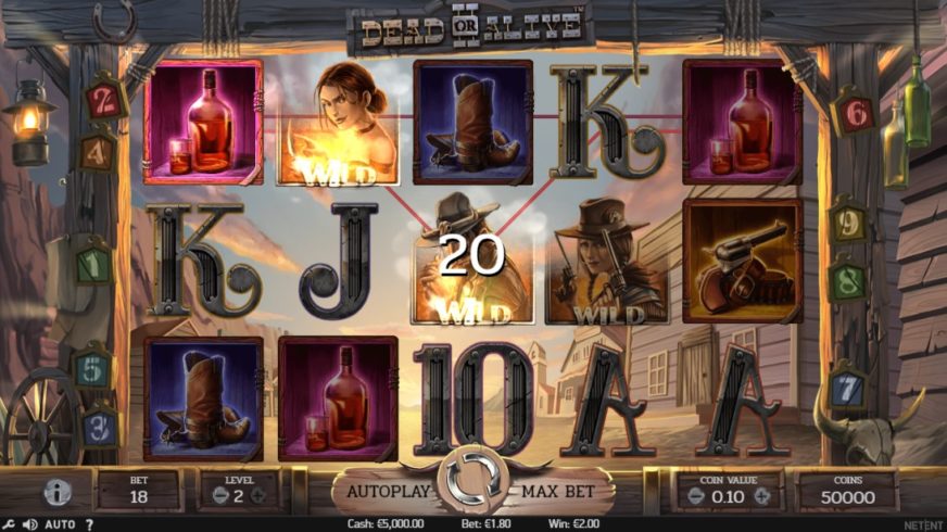 Dead or Alive 2 slot screen 3