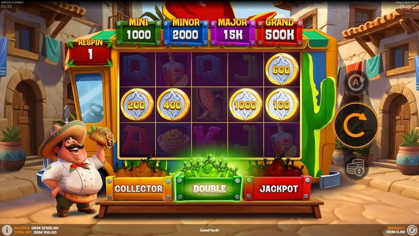 Diego’s Spicy Truck slot screen 4
